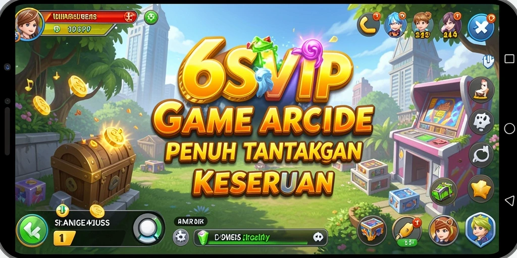 Tampilan screenshot dari gameplay seru dalam game Arcade 6SVIP.