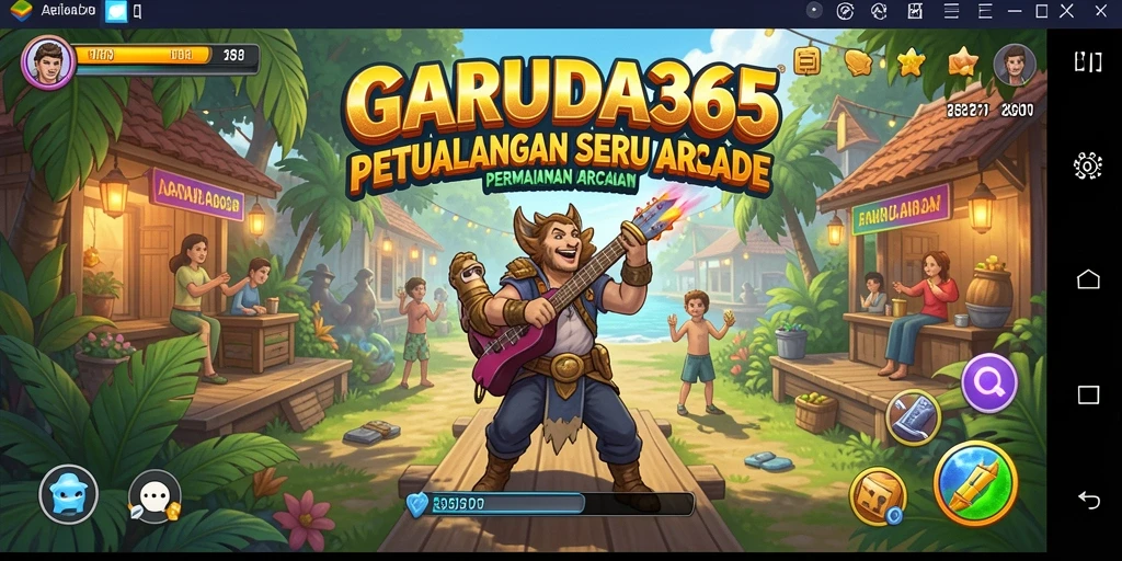 Tampilan gameplay seru dari GARUDA365 yang membuat ketagihan.