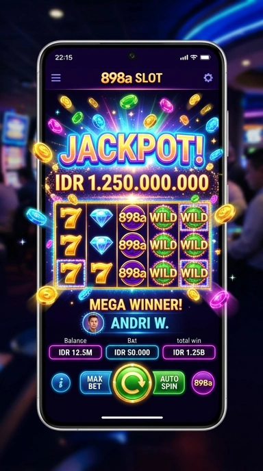 Pengguna sedang menjelajahi katalog aplikasi di 898a.